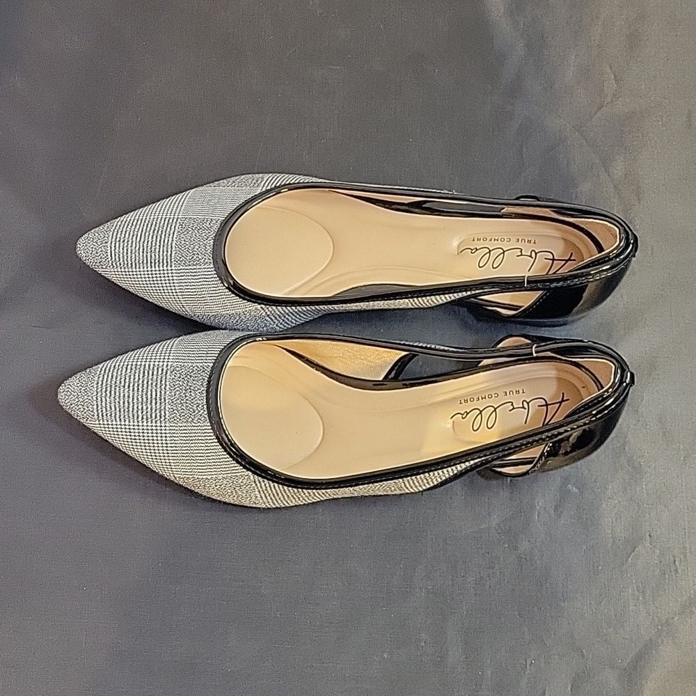 BRAND NEW ABELLA C RYLAN POINTED TOE FLAT SHOE - Picture 13 of 16
